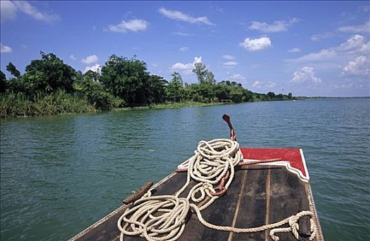 船,岛屿,湄公河三角洲,越南,亚洲