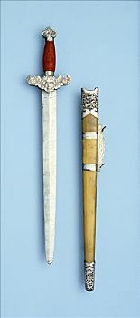 剑,鞘,中国,19世纪,艺术家,未知