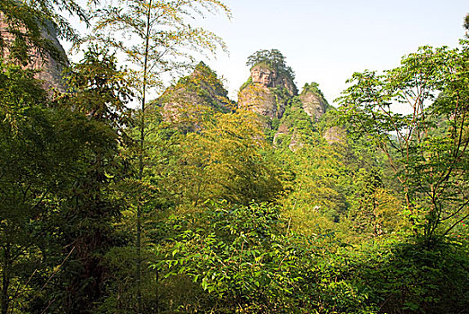 齐云山五老峰