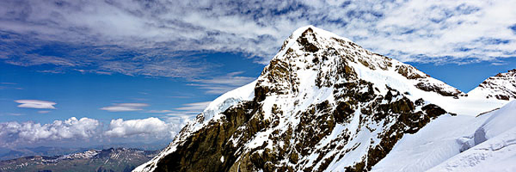 顶峰,山,伯尔尼阿尔卑斯山