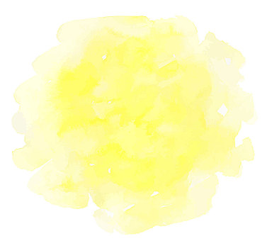 黄色,水彩,矢量,纹理,隔绝,白色背景
