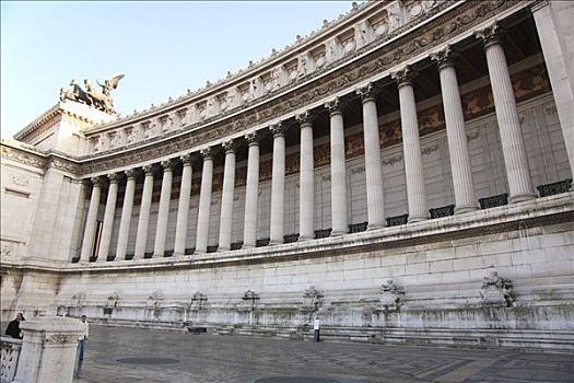 柱廊,纪念建筑,罗马,意大利