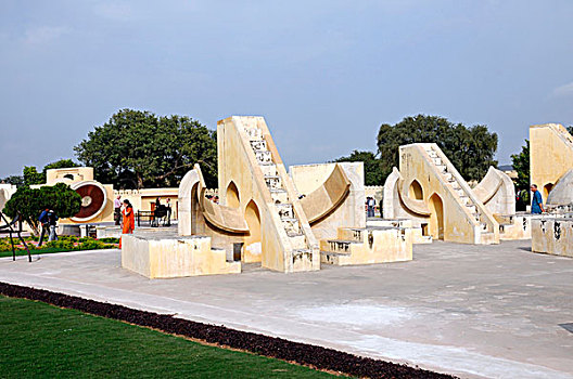 简塔曼塔天文台,观测,斋浦尔,拉贾斯坦邦,北印度,亚洲