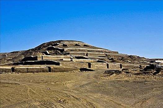 古遗址,山,纳斯卡,伊卡地区,秘鲁