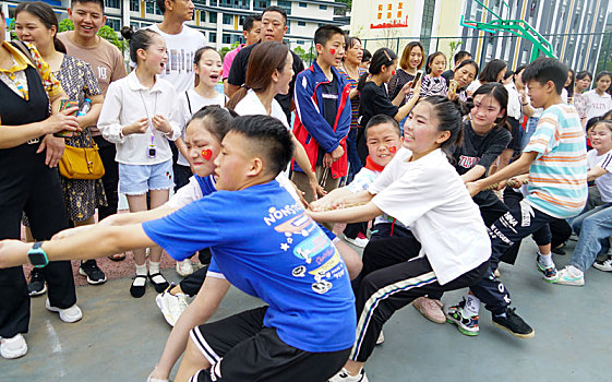 重庆酉阳,素质教育展演庆六一