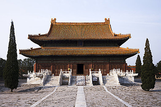 建筑,陵墓,西部,清朝,河北,中国