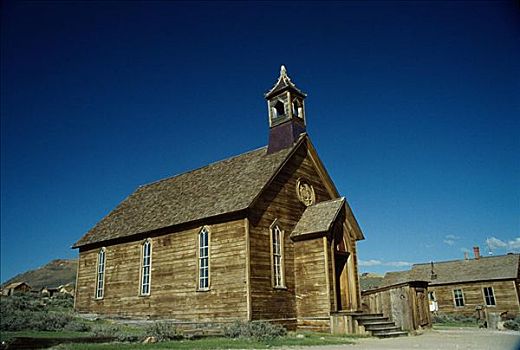 教堂,波地州立历史公园,加利福尼亚
