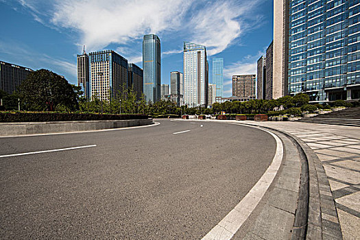 城市建筑与道路