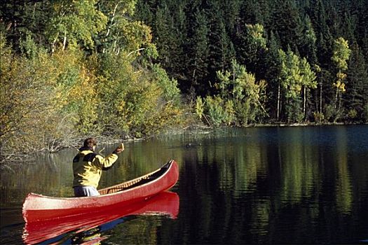 湖,幽鹤国家公园,不列颠哥伦比亚省,加拿大
