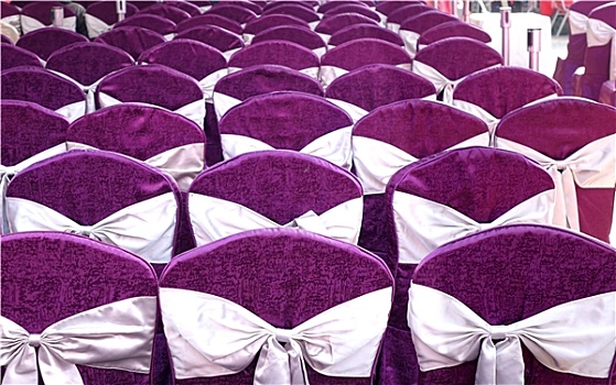 喜庆,椅子,紫色,布,遮盖