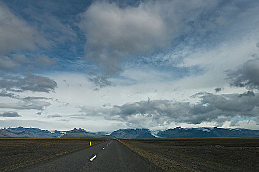 道路,荒芜,风景,冰岛