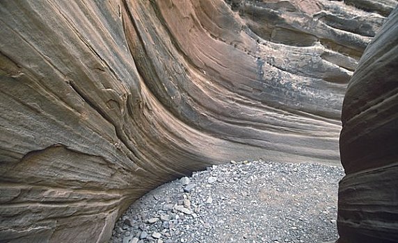 岩石构造,小,野马,峡谷,犹他,美国