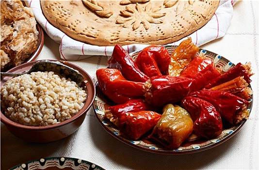 传统,保加利亚,胡椒