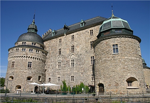 城堡,厄勒布鲁,瑞典