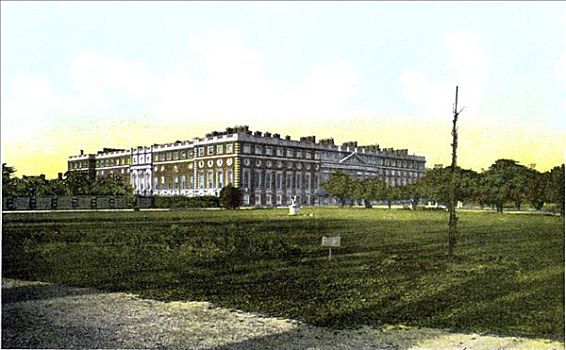 汉普顿宫,宫殿,伦敦,20世纪,艺术家,未知