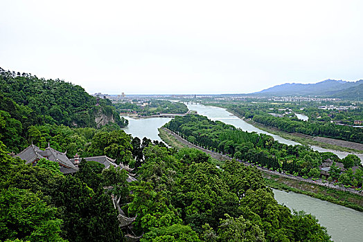 中国四川成都都江堰水利工程