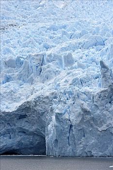 冰河,比格尔海峡,智利,巴塔哥尼亚