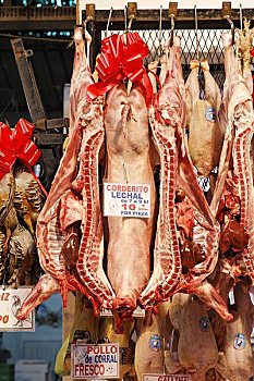 羊肉,市场,西班牙