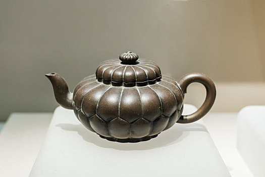 南京博物院馆藏清光绪紫砂暖壶