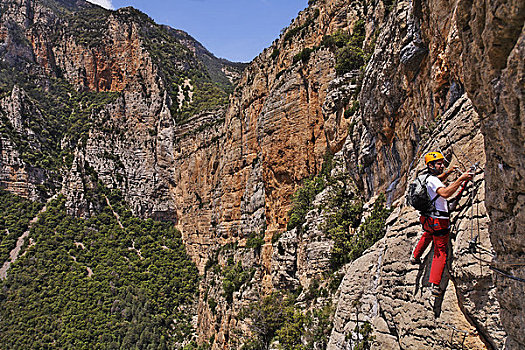 攀登,比利牛斯山脉,加泰罗尼亚,西班牙
