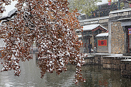 颐和园雪景