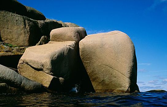 悬崖,里塞凯尔,布胡斯,瑞典