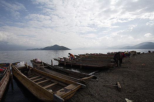 云南丽江泸沽湖