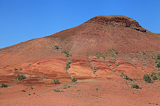 火烧山风光