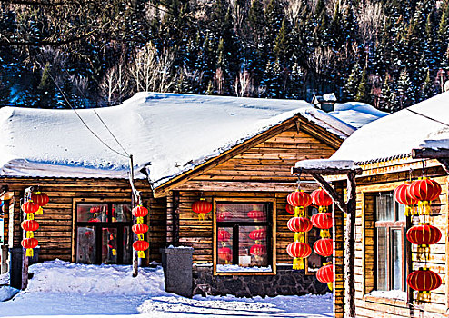 黑龙江雪乡风景