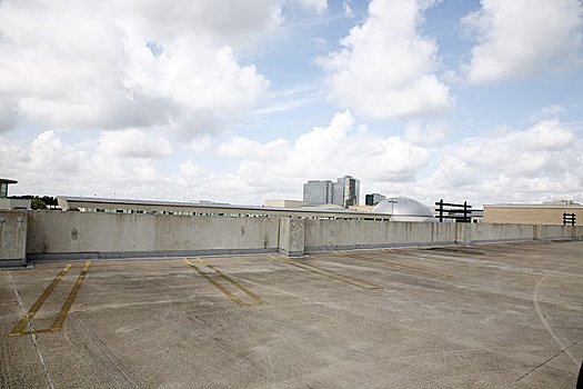 屋顶,停车场,德克萨斯,美国
