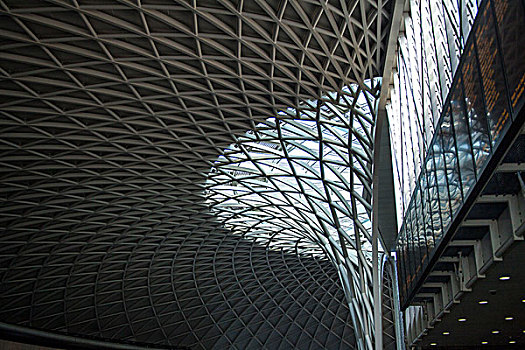 建筑,球形,屋顶,大英博物馆,伦敦,英格兰,英国