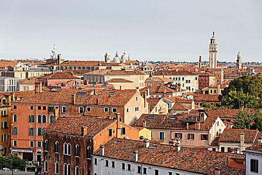 远眺,地区,威尼斯,威尼托,区域,意大利,欧洲