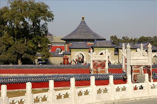 圆形,圣坛,皇家,天坛,复杂,北京,中国