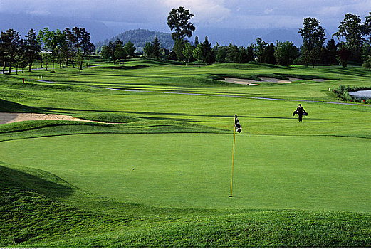 高尔夫球场,不列颠哥伦比亚省,加拿大