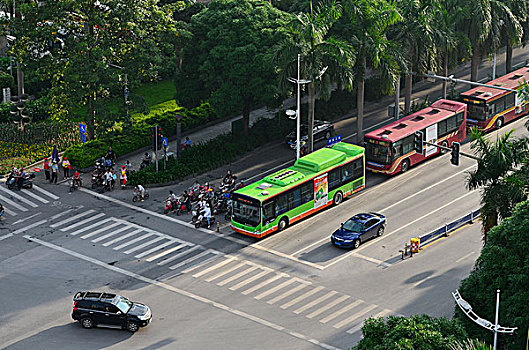 江北大道路口