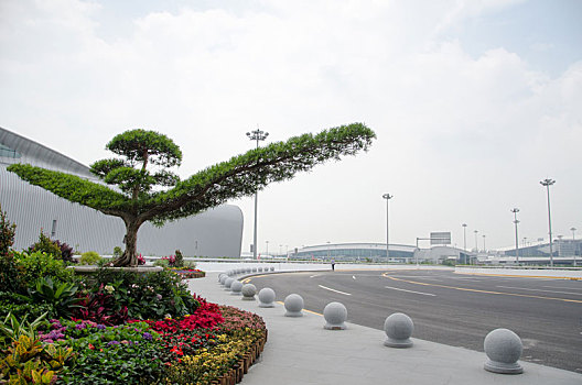 白云机场外景