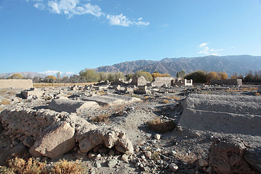 新疆喀什塔什库尔干拜火教遗址