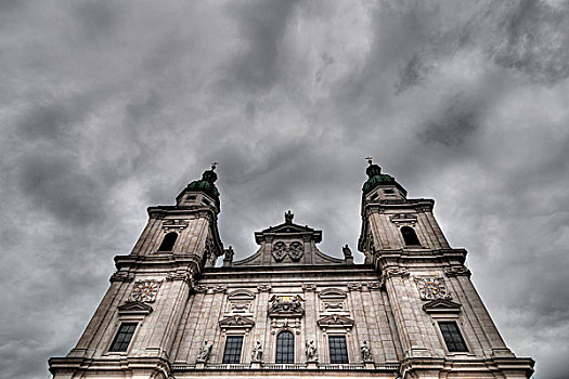 萨尔茨堡大教堂,萨尔茨堡,奥地利,欧洲