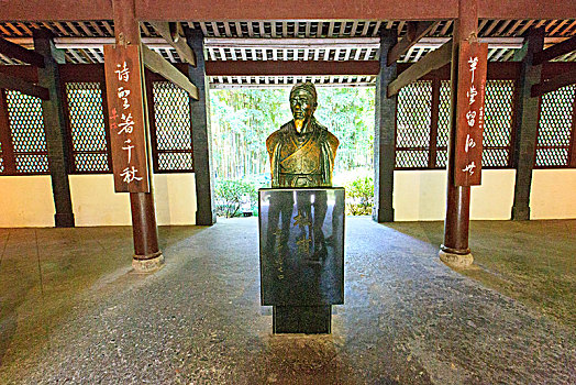 詩史堂杜甫雕像