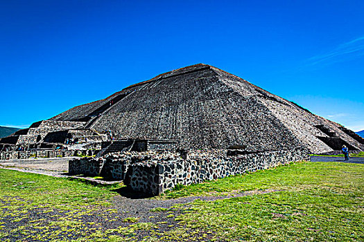 太阳金字塔,圣胡安,特奥蒂瓦坎,东北方,墨西哥城,墨西哥