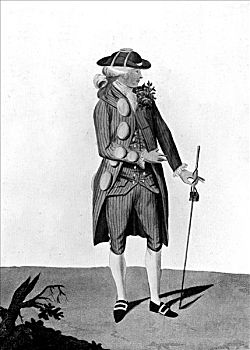 扣,事物,1777年,艺术家,未知
