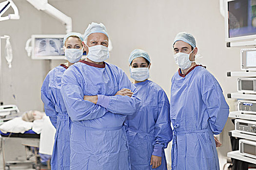 团队,医生,手术室