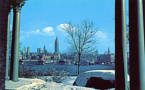 冬天,纽约,美国
