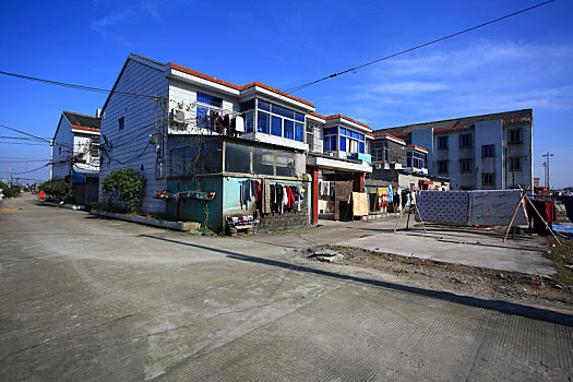 房子,道路,民居