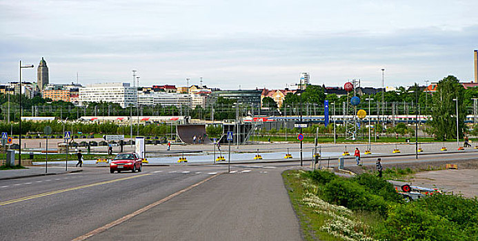 赫尔辛基街景