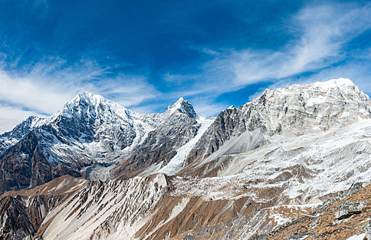 印尼巴布亚雪山