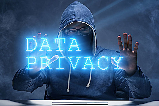 数据,隐秘,概念,黑客,盗窃,信息
