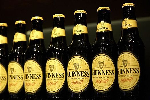 爱尔兰,都柏林,大门,线条,瓶子,黑啤酒