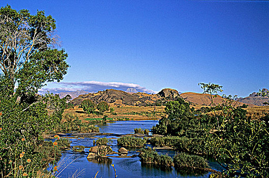 马达加斯加,河,区域