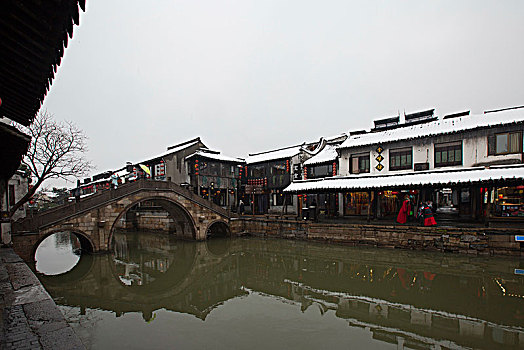 西塘雪景